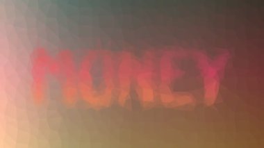 Para soluk modern tessellasyon döngüsü hareket eden üçgenler