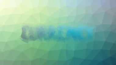 Para birimi garip tesselleme döngüsü animasyon çokgenler