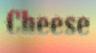 Peynir ilginç bir şekilde ortaya çıkıyor. Değişen çokgenler.