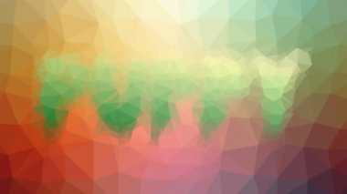 Yavru köpek kaybolur Garip tessellation hareket eden çokgenler