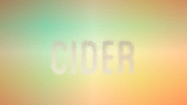 Cider Objevuje Technologické Tessellation Smyčka Pohyblivé Trojúhelníky — Stock video