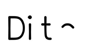 Çeşitli Sans-Serif Yazı Tipleri ve Ağırlıkları ile Yazılı Metin Canlandırması