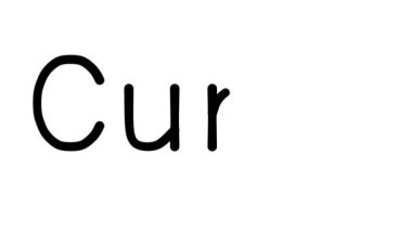 Çeşitli Sans-Serif Yazı Tipleri ve Ağırlıkları ile Curry El Yazısı Metni CanlandırmasıName