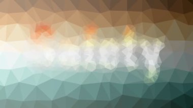 Güvenlik garip tesselleştirilmiş döngüler animasyon üçgenleri