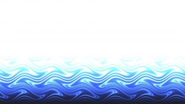 Yumuşak Soyut Su Yüzeyi Okyanus Dalgaları Çerçevenin Dibine