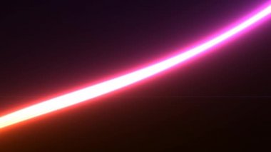 Sıcak Pembe Işık Bükme Kurdelesi