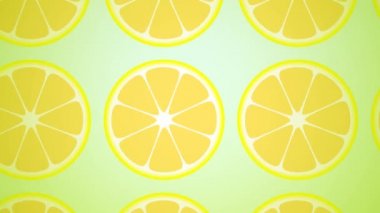 Dilimlenmiş Limonların Şebekesi Limon Kireç Döndürücüler Arkaplan Meyvesi