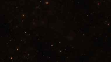 Kalın Biyotik Gürültü Alanı Yıldızları Hareket Ediyor