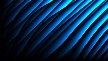 Keskin Mavi Tabaklar Posta Panelleri Katmanlı