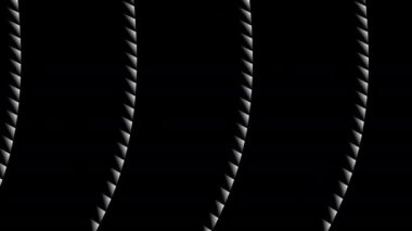 Keskin Dikenli Çizgiler Zig Zag Şeritleri Çerçeve Maskesi Çaprazında