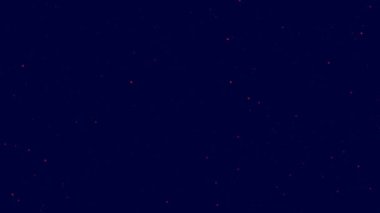 Rastgele Posterleştirilmiş Pikseller Lofi Kırmızı Noktaları