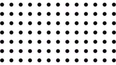 Çizgi Oluşturan Küçük Noktalar Geçiş Ağı Dizisi