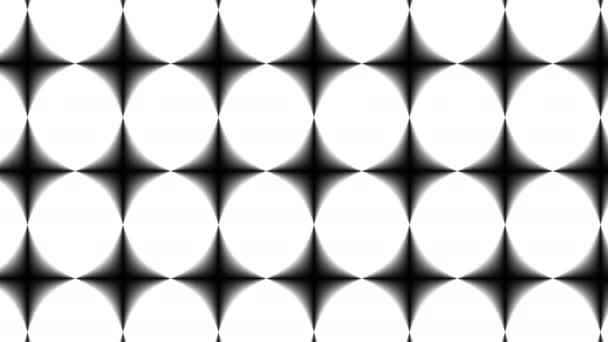 Grid Array of Squares Transition Boxes Blokken Opening Closing Lenses — Stockvideo