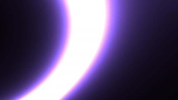 Bandas de luz púrpura Flow Twist Mixto — Vídeo de stock
