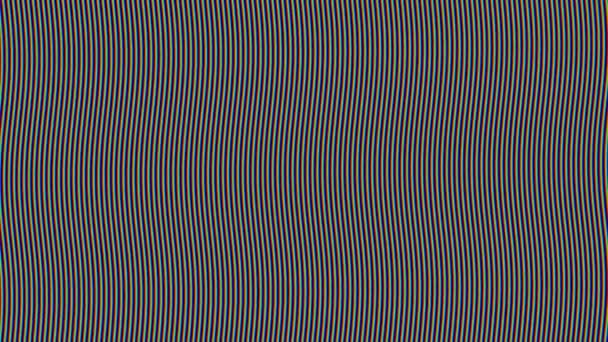 Rippling Anaglyph Fine Lines Rgb — Αρχείο Βίντεο