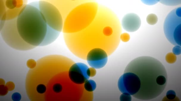 Emelkedő buborékok oldat alatt Folyékony buborék — Stock videók