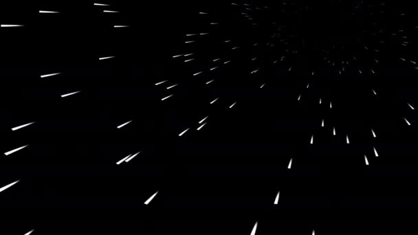Warping Spacewarp Spacetime Zoom Stars Engaged — Vídeos de Stock