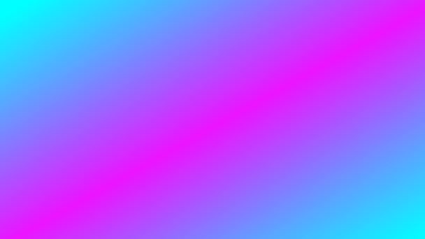 Pink and Blue Collapsing Diagonal Bar Gradient — Stock video