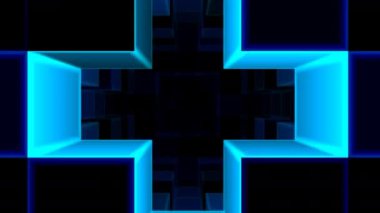 Blok Küpleri Tüneline Düşmek Derin Dalış Kutularına Düşmek