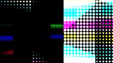 Çerçeve Cmyk Mürekkep Yazdırma Renklerini Dolduran Yarıton Desenleri