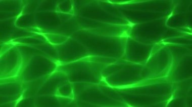 Akan Yeşil Kirlenmiş Doğal Olmayan Karanlık Kötü Su Dalgalanması