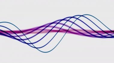 Çerçevenin Çapraz Katmanlı Mavi Kurdelelerin Çoklu Katmanları