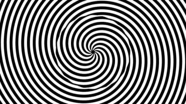 Bir çift Hipnoz Girdabı Zıt Yönler