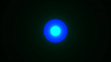 Parlayan Mavi Nabız Gürültü Enerjisi