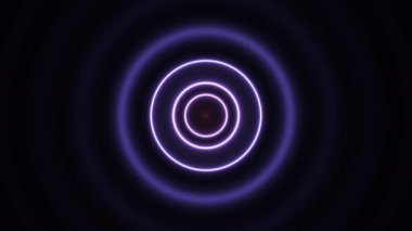 Enerji Işığının Kırmızı ve Mor Halkaları