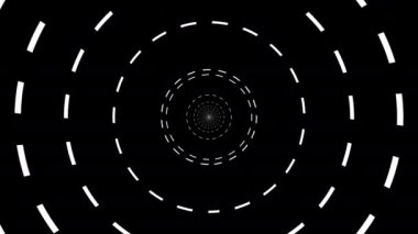 Dengeli Keskin Yüzüklerin Eşmerkezli Tüneli Geçmiş Görünümcü Maskesi Darbesi