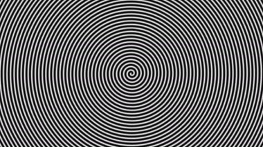 Slow Rotating Spinning Hypnotic Spiral Mask