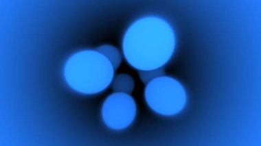 Grid of Eight Balls Spheres Forming Corners of a Box