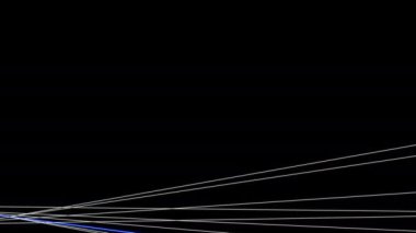 Threads Fine Lines Braiding Twisting Mask at Bottom of Frame