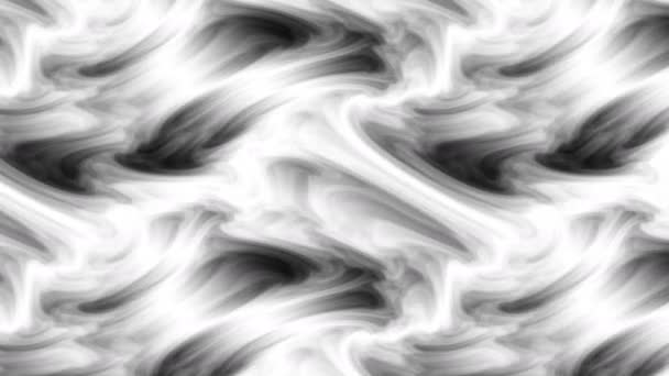 Monochrome Mixing Liquid Fluid Ink Mixed Mixer Background — Vídeos de Stock