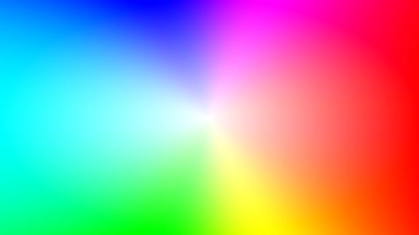 彩虹色皮卡的压缩谱梯度压缩带 — 图库视频影像