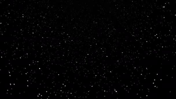 Travel Through Deep Space Dark Stellar Travelling — Vídeo de stock