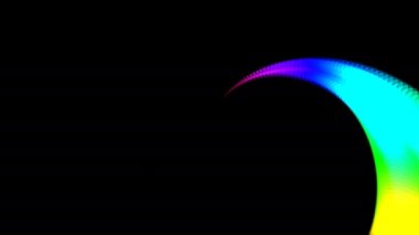 Floral Rainbow Flower Stretch Around Frame