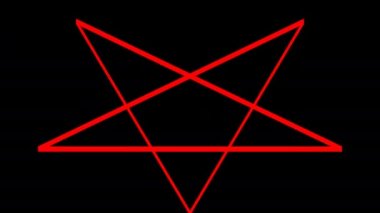 Vibrating Pentagram Pentaglyph Evil Summon Sign Shape Glitch Vibration