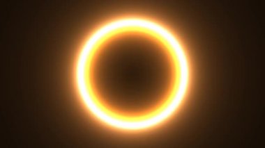 Slow Expanding Hot Yellow Ringlight Ring Light
