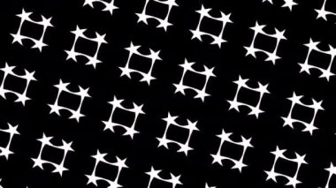 Grid of American Stars Forming Blocks of Four Quadrants Star Shapes