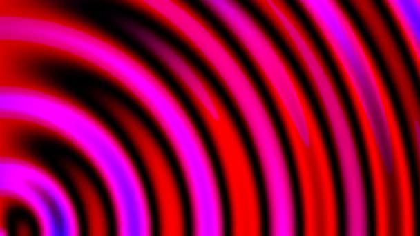 Red Tones Metallic Theatrical Curves Theatre Modern Background — Vídeo de stock