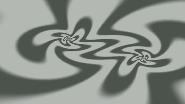 Twirly Swled Sp spirals Пара Близнюки Переплетені — стокове відео