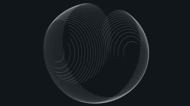 Abstract Earth Globe Global Signal Animation Transmission News