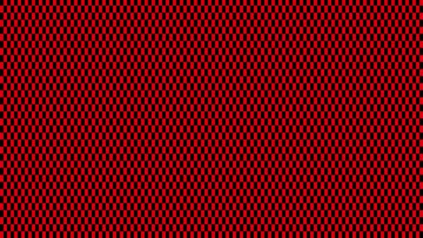 Gently Moving Ripples in Fine Small Details Checks Checkerboard Pattern — Vídeo de Stock