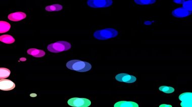 Moving Lights Around Frame Various Colors