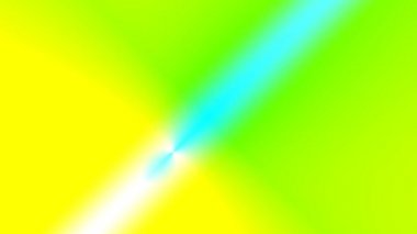 Light Shifting Diagonally Across Frame Bright Red and Green Transition