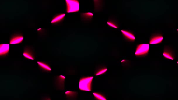 Laser Beams Projected Over Uneven Surface Dashes Criss Cross — Stok video