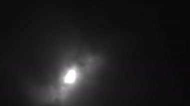 Blowing Smoke Soft Mask With Light Shining Through Fog Moving