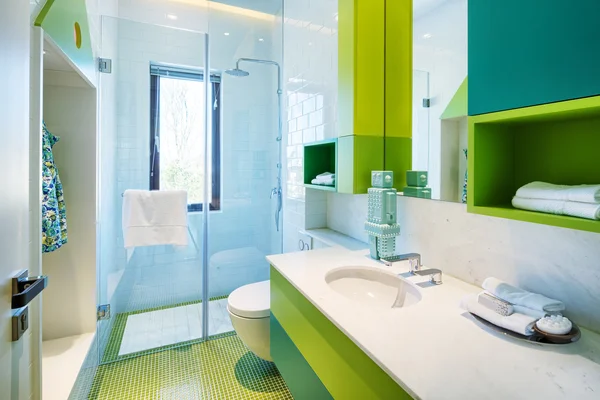 Interior of modern bathroom — Stock Photo, Image