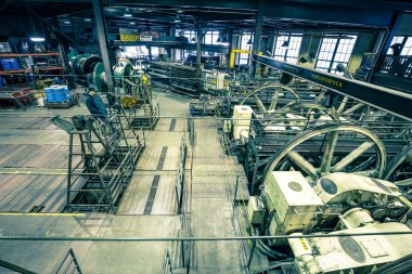 ekipman San Francisco Cable Car müzesinde 